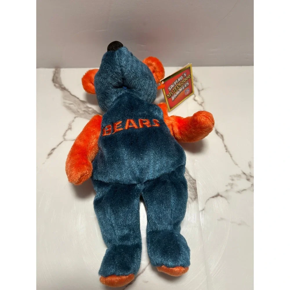 Chicago Bears Salvino's NFL Team 2000 Bammers Plush Bear Navy Orange Collectible